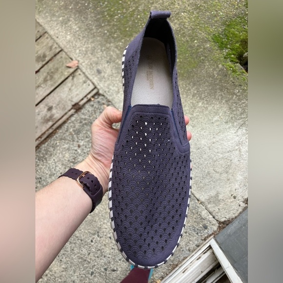 EUC Isle Jacobsen Mens Tulip Slip OnLeather Casual Flat Sneaker Shoe Sz 46/US 12 - Picture 8 of 8